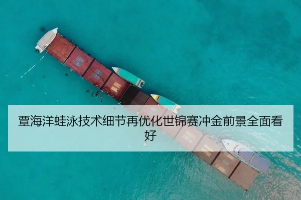 覃海洋蛙泳技术细节再优化世锦赛冲金前景全面看好